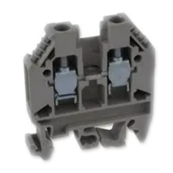 57.506.0055.0 TERMINAL BLOCK, DIN RAIL, 2 POSITION, 22-8AWG; No. of Positions:2Positions, RoHS