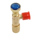 thumbnail image 1 of Safety Adapte Valve, Side R410 Bottom R22 Corrosion Resistant Easy Operation Refrigerant Charging Valve  for Air Conditioner, 1 of 6