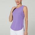 thumbnail image 4 of Mittory Workout Tops for Women Racerback Sports Athletic Tank Tops Sleeveless Loose Fit Yoga Shirts Running Gym Clothes, 4 of 6
