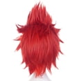 thumbnail image 4 of Perruques Synthétiques Cheveux Rouges Perruques Ondulées Courtes pour Garçon Perruque Rouge de Cosplay pour Costume Heroes, 4 of 4