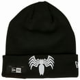 thumbnail image 2 of Venom 810940 Venom Symbol Cuff Knit New Era Beanie, 2 of 3