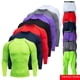 thumbnail image 2 of Conjunto de mono deportivo de manga larga rojo para hombre, ropa interior de baloncesto para entrenamiento y carrera, ropa de fitness de secado rápido para otoño e invierno, 2 of 4