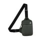 thumbnail image 3 of Bolso de pecho para hombre y mujer, Mini bolso de hombro con cremallera, Bolso pequeño resistente al agua, bolso cruzado para senderismo y Camping Gris, 3 of 9