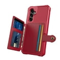 thumbnail image 7 of Feishell for Samsung A54 Wallet Case 5G, with ID&Credit Card Holder Slots Pockets Wallet Back Cover Stand Flip Folio Leather Magnetic Absorption Cover For Samsung Galaxy A54 5G
Red, 7 of 7