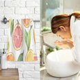 thumbnail image 7 of Yayeee 100% Cotton Hand Towels for Bathroom 16" x 28" Soft Absorbent Kitchen Towel, Candy Orange, 7 of 7