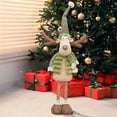 thumbnail image 4 of Nkmbld Christmas Tabletop Decorations Cute Christmas Reindeer Doll Long Legs Christmas Ornament for Home Decoration, 4 of 8