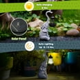 thumbnail image 6 of Goodeco Elephant Statue with Solar Lantern - 11 inch Garden Statues, 6 of 7