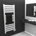 thumbnail image 3 of Amba Vega V-2356 Dual-Purpose Towel Warmer and Radiator with 8 Panels in White, 3 of 5