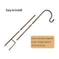 thumbnail image 5 of Shepherd Hooks, Shepherd Hook - for Wedding, Flower Pots, Lantern, Bird Feeder Dipamkar, 5 of 5