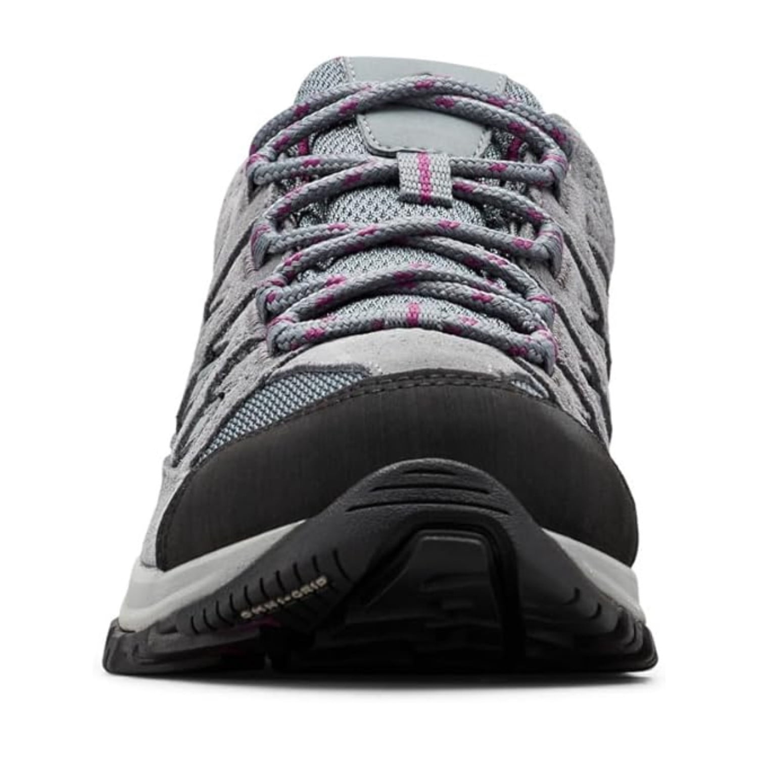 Columbia Women's Crestwood Waterproof Hiking Shoe, Graphite Wild Iris, Size 10