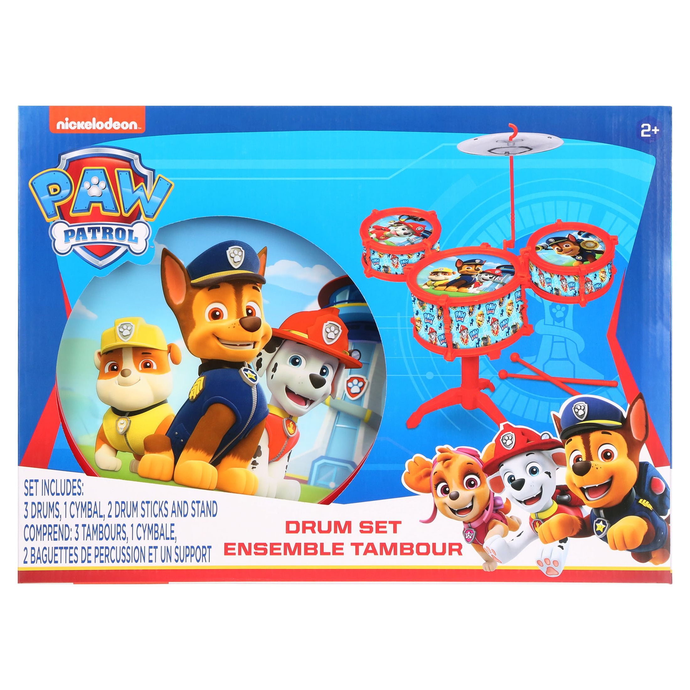 Paw patrol drum set sales