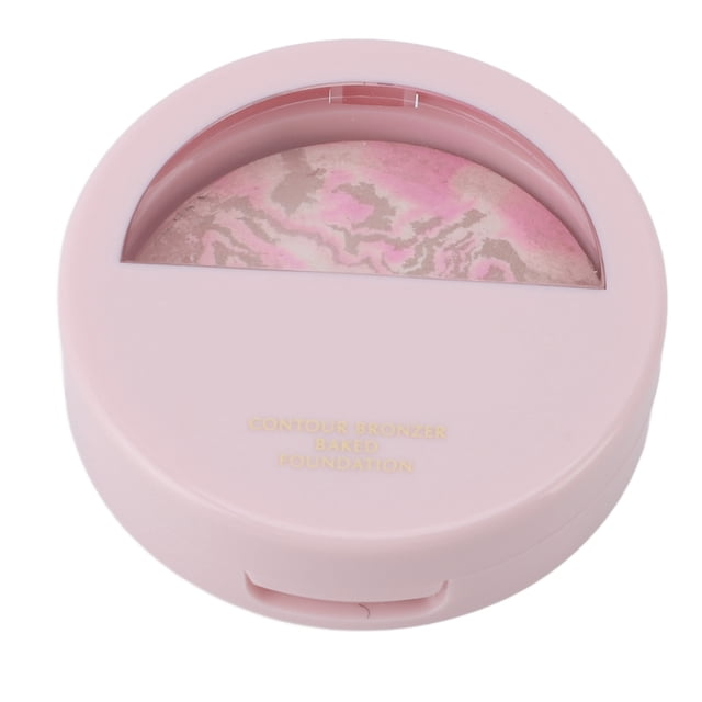 Bronze Setting Powder 9g Marbleized Moisturizing Bronzing Powder for Highlighting Contour Sun Kissed Soft Radiance 3 Years Shelf Life