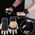 thumbnail image 3 of 1 Pairs Weightlifting Training Gloves For Men Women 7R3W V0W3, 3 of 8