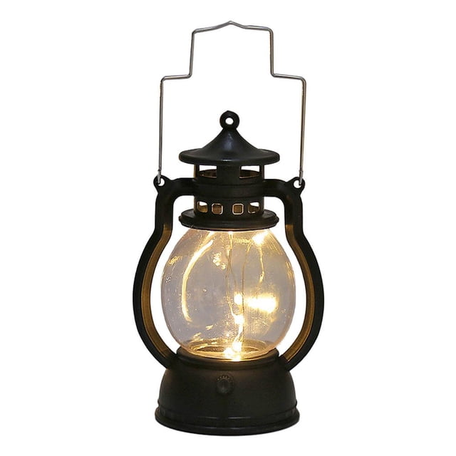 Lámpara de aceite decorativa, luz de vela electrónica, lámpara de linterna LED para festivales, lámpara de salón Como se describe