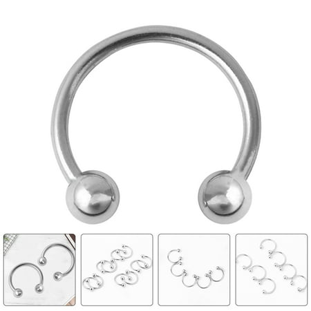 GOOHOCHY Horseshoe Buckle Hat Accessories Rings Earrings Jewelry