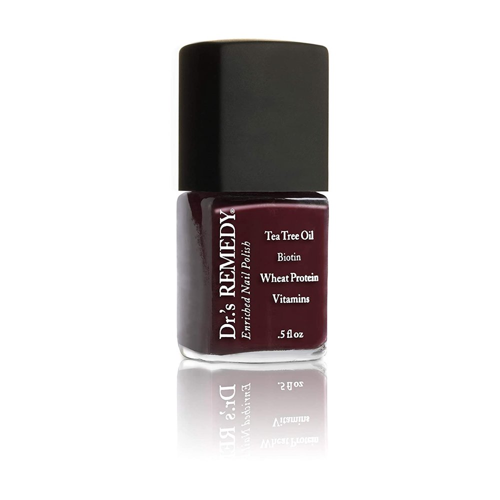 Dr.'s Remedy MEANINGFUL Merlot Anti Fungal Nail Polish Long Lasting