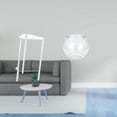 thumbnail image 2 of Mesita De Noche Minimalista De Acrílico Transparente Con Jarrón Transparente Para Pecera, Ideal Para Dormitorio Moderno, Sala De Estar, Hogar Y Oficina., 2 of 8