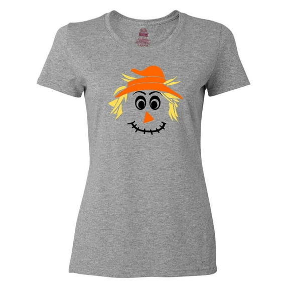 Inktastic Halloween Scarecrow Male Face Women's T-Shirt