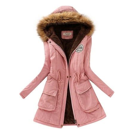 

Wozhidaoke valentines day decor Women Sleepwear Long Coral Thickened Hooded Bathrobe Sleepwear closet organizers and storage