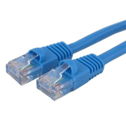CAT 5 RJ45 Ethernet Cable Patch Cord D Shielded 30m blue KERPEN DATACOM