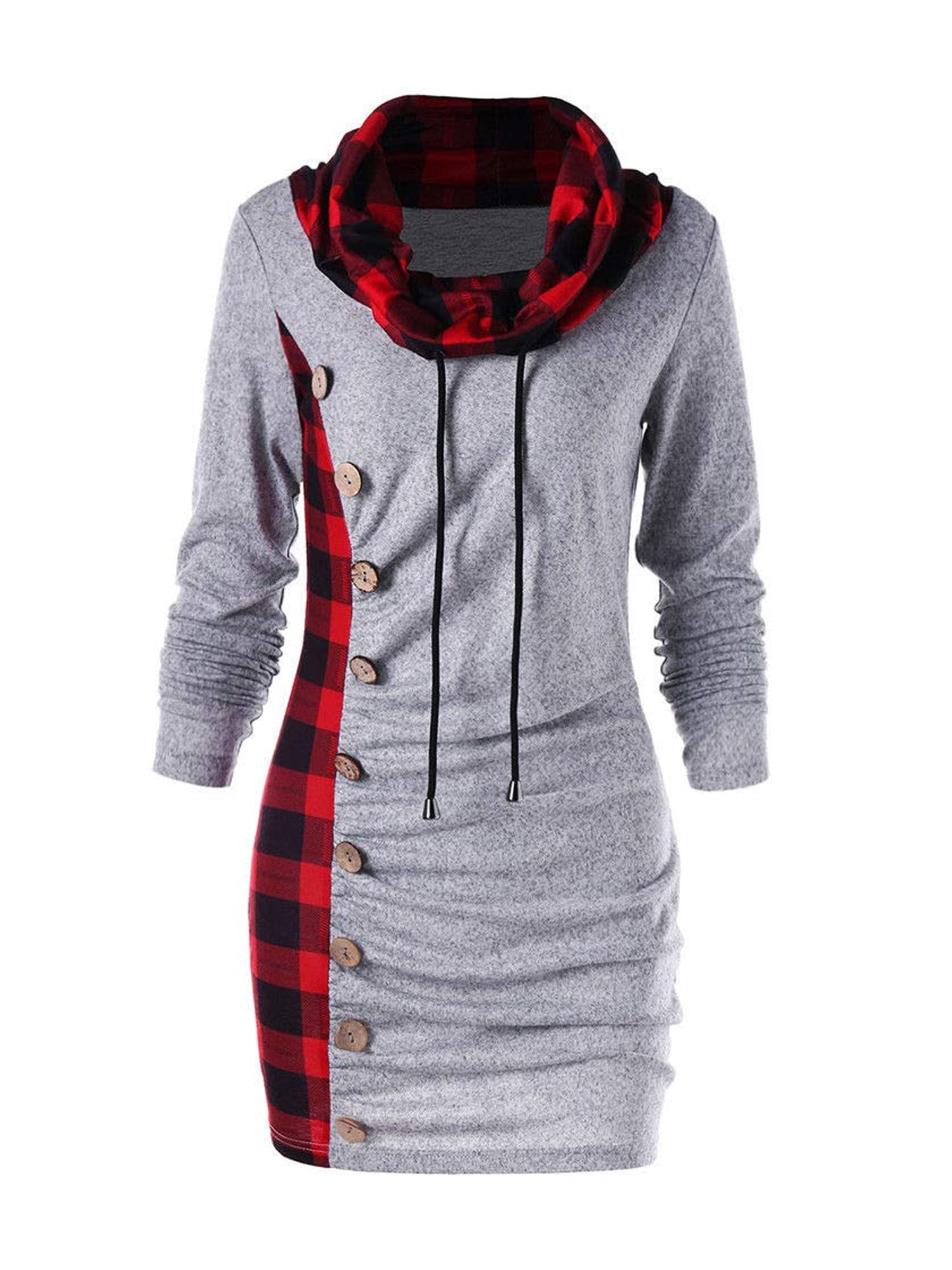 long hoodie dress