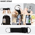 thumbnail image 3 of Elastic Jacket Gripper Travel Strap with D-Ring Hooks and Buckle, Suitcase Straps Belts Travel Accessories, Makes Your Hands Free, 3 of 6