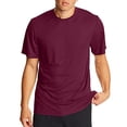 thumbnail image 2 of Hanes Mens Sport Cool DRI Performance Tee 2-Pack, XL, Maroon, 2 of 4