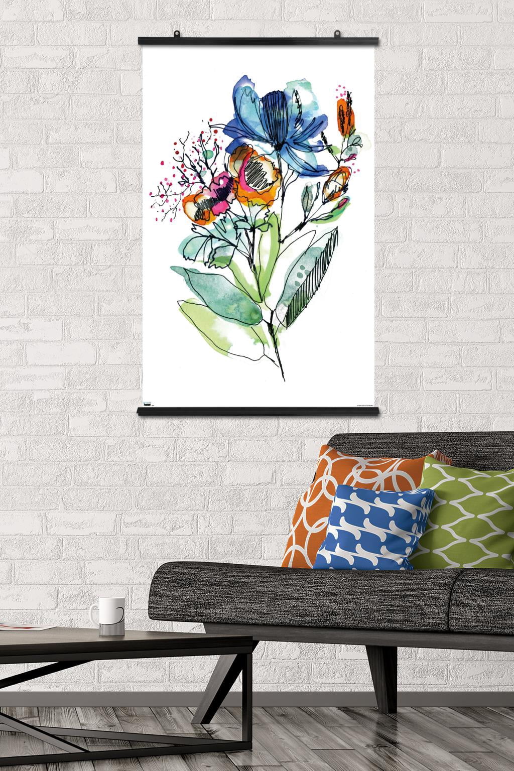 Cayena Blanca - Flowers Wall Poster, 22.375" x 34"