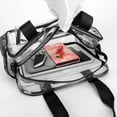 thumbnail image 4 of Large Transparent PVC Carry Bag For Pool Gear Gym Essential And Short Trip Ergonomic Handle And Shoulder Strap, 4 of 20