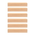 thumbnail image 1 of 6Pcs Placent des Porte-Cartes en Bois Numéro de Table Porte-Cartes Rétro Message Porte-Cartes, 1 of 6