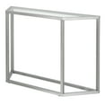 thumbnail image 3 of Evelyn&Zoe Levi 44" Wide Trapezoid Console Table, Silver, 3 of 8