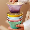 thumbnail image 2 of Large Cereal Bowls Set, Soup Bowls Microwave Safe, Rice Bowls, Breakfast Bowls, Ceramic Cereal Bowls-Purple-Set of 6, 2 of 7