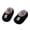 Z1-Black173, variant on Infant Girls Fuzzy Strawberry Sock Shoes Non Slip Warm Soft Sole Indoor Walking Socks