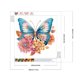 thumbnail image 2 of Diamante pintura 5D DIY parcial especial en forma de taladro jardín mariposa hogar arte, 2 of 9