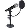 Rockville Microphone+Desktop Mic Stand+Pop Filter 4 Recording, Studio, Podcast