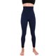 thumbnail image 1 of Leggins para hombre, cintura alta, compresión, control de barriga, azul marino, talla M, 1 of 7