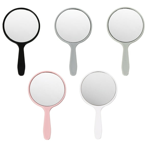 5 Pcs Portable Travel Mirror Makeup Handheld Lightweight Compact Child