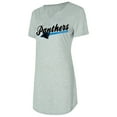 thumbnail image 2 of Women's Concepts Sport Gray Carolina Panthers Petition Knit Nightshirt, 2 of 3