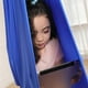 thumbnail image 5 of Hamaca de terapia sensorial para necesidades especiales, yoga y diversión al aire libre. Columpio suave para interiores para niños y adolescentes, 5 of 8