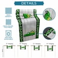 thumbnail image 6 of St. Patrick's Day Table Runner - 90 Inch Long Spring Lucky Grass Truck Gray Wood Plaid Cotton and Linen Blended Dress Scarves Farmhouse Table Runner for Kitchen Dining, Coffee Table, 13" x 90", 6 of 8
