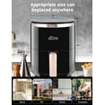 thumbnail image 6 of MIRASTON 3.6QT Compact Air Fryer with 9-in-1 Presets, Digital Touchscreen, Black, 6 of 8