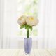 thumbnail image 4 of Flores artificiales Peonía Sincero Peonía de seda Ramo de boda Champán, 4 of 9