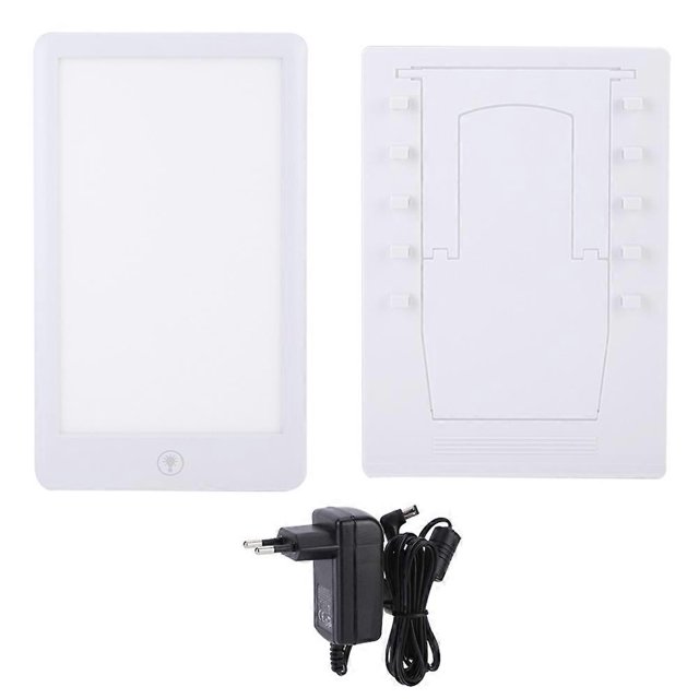 Simulating Sunlight LED Therapy Lamp SAD Therapy Light Color Temperature 100-240VEU Plug