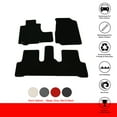 thumbnail image 2 of Ikon Motorsports Compatible with 07-11 Honda CR-V 4Dr OE Factory Style Black Nylon Carpet Car Floor Mats Front Rear 3pcs 2007 2008 2009 2010 2011, 2 of 9