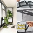 thumbnail image 3 of Stick Insect Enclosure, Collapsible Butterfly Cage Transparent Insect Cage Net with Zipper and Handle Portable Caterp illar Butterfly Habitat for Butterflies Insects Raising, 3 of 5
