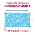 thumbnail image 4 of Educational Insights Fluorescent Light Covers 3-Pack Seasonal, Light Filters for Classroom, Lighting Accessories, 4 of 7