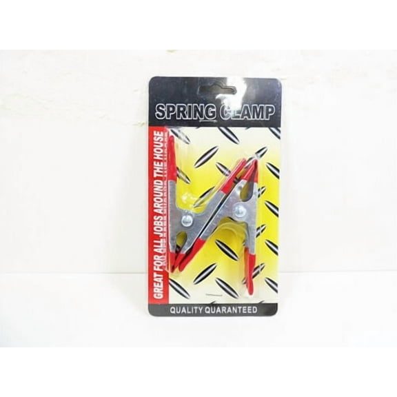 Spring Clamps 4" Metal Clamp 2 Pack Gluing Clamping Woodworking
