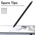 thumbnail image 4 of Stylus Pen for  S22 Ultra 5G, Stylus Pens for Touch Screens, S Pen Replacement, Smartphone Stylus Pen, with 5 Replacement Tips a Anti Slip Strap and a Phone Stand, 4 of 8