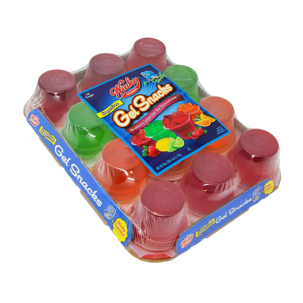 Winky Sugar Free Gelatin 39oz (12 pk 3.25oz)