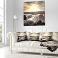 thumbnail image 3 of Designart 16" x 16" White Polyester Throw Pillow, 3 of 5